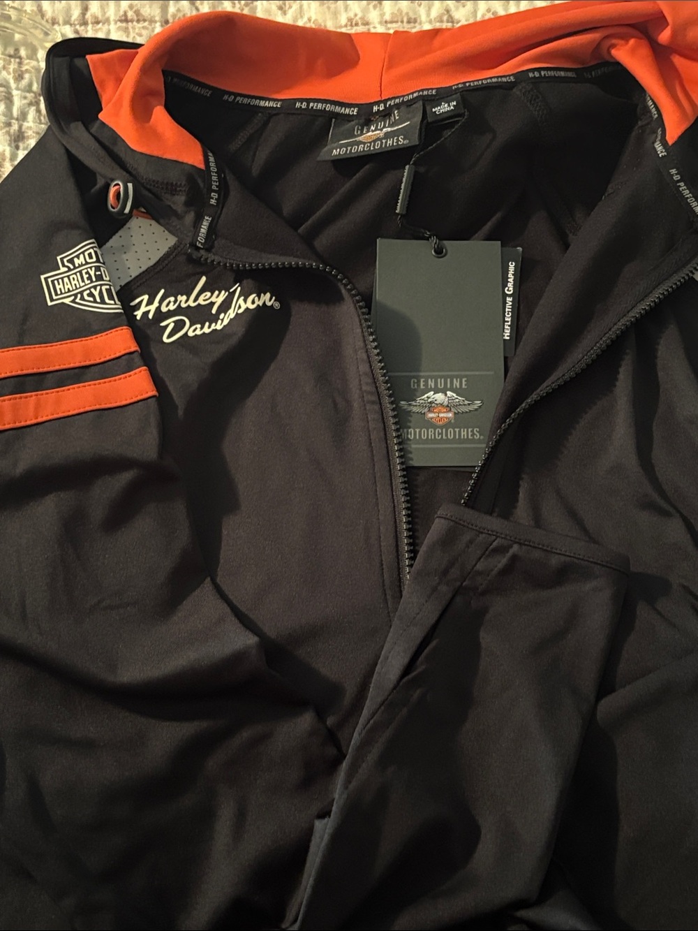 Harley-Davidson Women’s Performance Mesh Hoodie - Picture 10 of 14